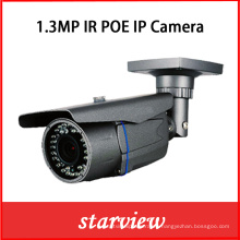 1.3MP Poe IP IR impermeable red CCTV seguridad bullet cámara (WH1)